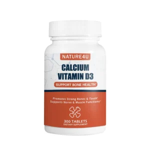 Calcium 1000 mg with Vitamin D3, Bone Health Supplement