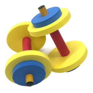 Kids Fun Fitness Dumbbell Set, Multicolor, 14-Piece Lightweight Exercise Toy