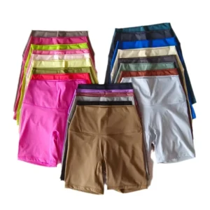 Women Sports Shorts High Waist Yoga Shorts