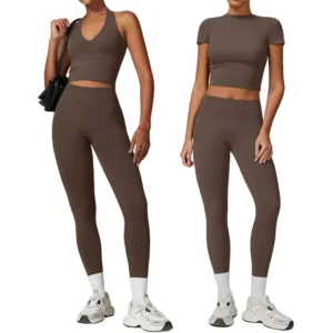 2 Pieces Women Yoga workout Sportswear