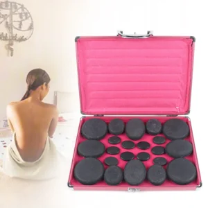 20pcs Massage Hot Stones with Heater Box