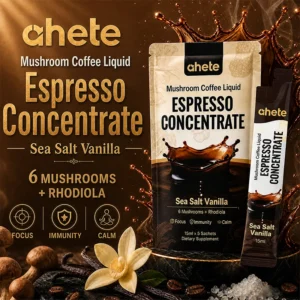AHETE Mushroom Coffee Liquid Espresso Concentrate