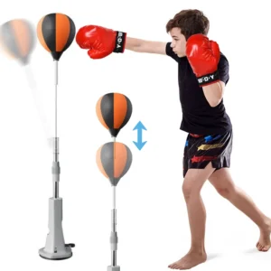 Boxing Bag with Stand Punching Reflex Ball