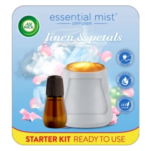 Essential Mist Aroma Oil Diffuser Air Freshener Starter Kit